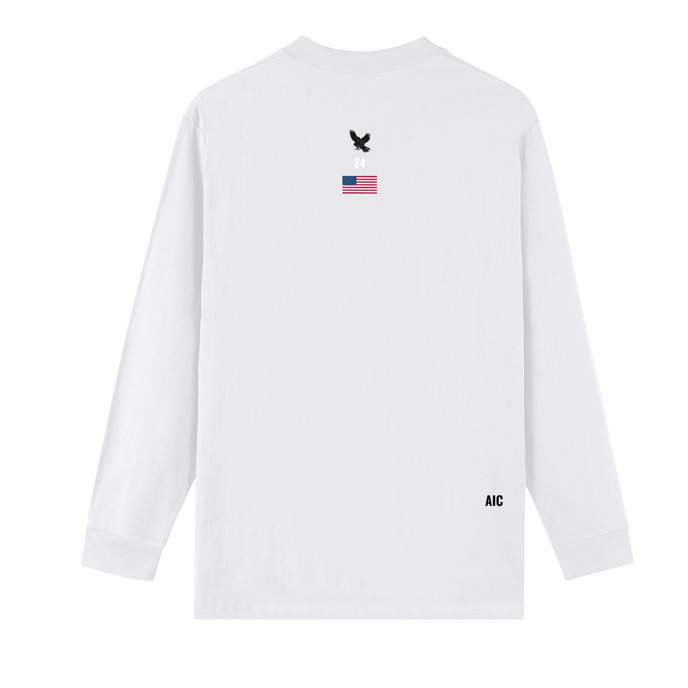 Crew Neck Drop Shoulder Long Sleeve Shirt