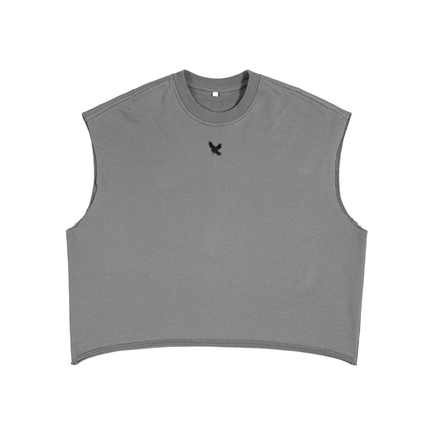 French Terry Boxy Tank Top